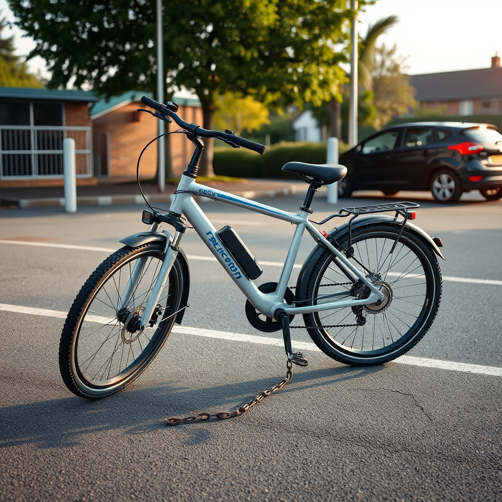 Two suspects wanted in connection with stolen electric bike incident